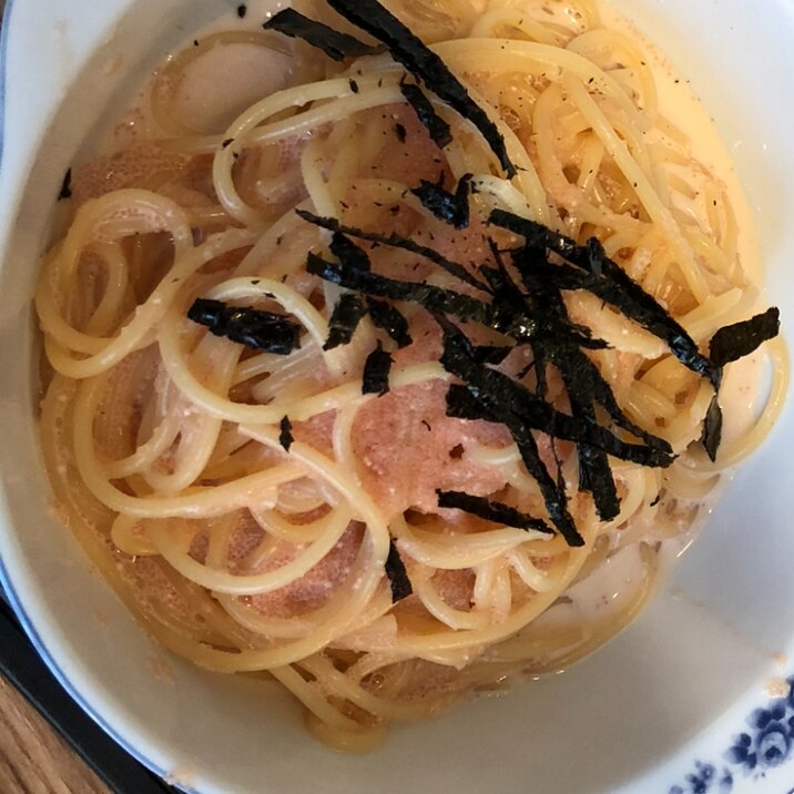 簡単！明太子クリームパスタ